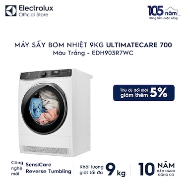 M&#225;y sấy Bơm nhiệt 9kg UltimateCare 700 - Trắng