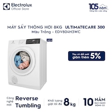 Máy sấy Thông hơi 8kg UltimateCare 300 - Trắng