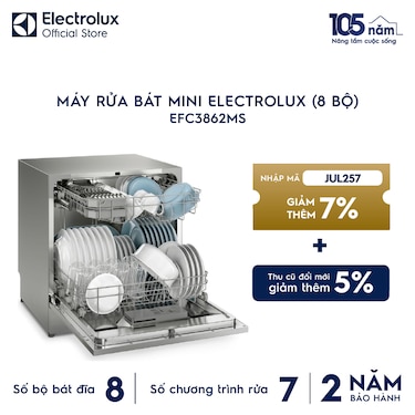 M&#225;y rửa b&#225;t để b&#224;n UltimateCare 300 55cm cho 8 bộ ch&#233;n đĩa