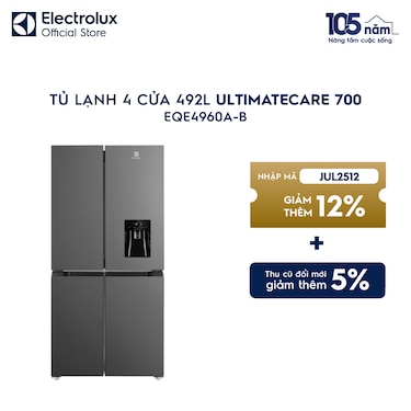 Tủ lạnh 4 cửa UltimateTaste 700 492L&#160;