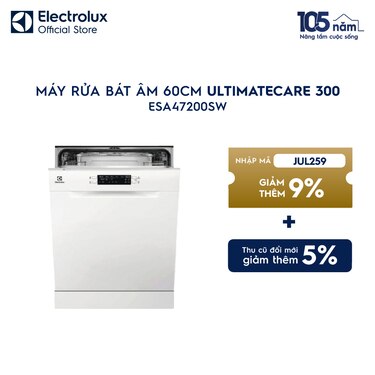 M&#225;y rửa ch&#233;n độc lập 60 cm UltimateCare 300 cho 13 bộ ch&#233;n đĩa