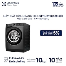 Máy giặt cửa ngang 10kg UltimateCare 300 - Xám đen