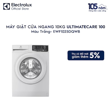 M&#225;y giặt cửa ngang 10kg UltimateCare 100 - Trắng