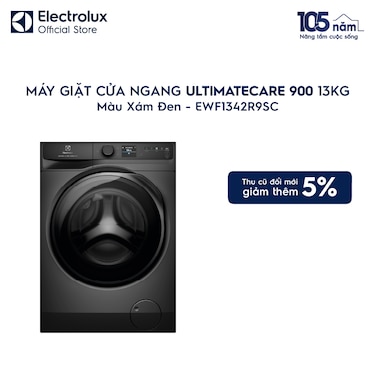 M&#225;y giặt cửa ngang UltimateCare 900 13kg - X&#225;m đen