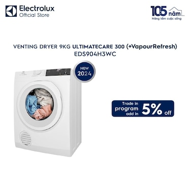 9kg UltimateCare 300 venting dryer&#160;