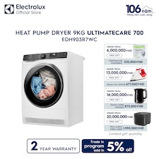 9kg UltimateCare 700 Heat pump dryer 