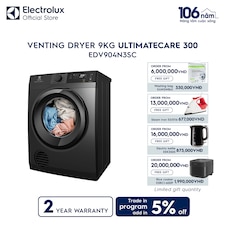 9kg UltimateCare 300 venting dryer