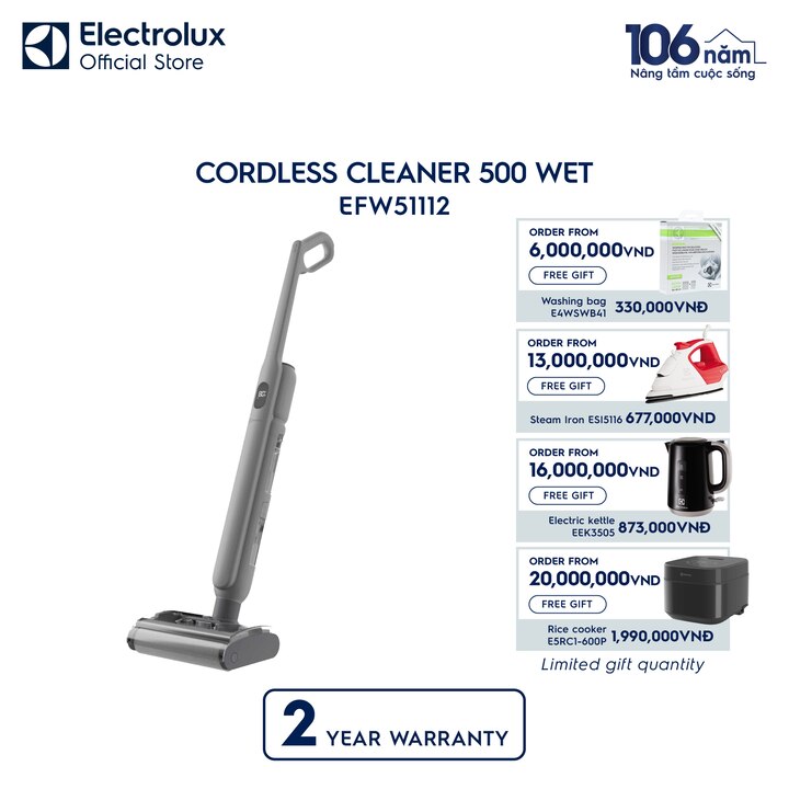 500 Wet Cordless cleaner