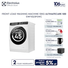 10kg UltimateCare 500 front load washing machine