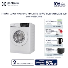 10kg UltimateCare 100 front load washing machine