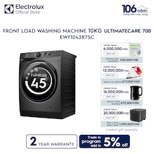 10kg UltimateCare 700 front load washing machine 