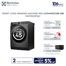 9kg UltimateCare 500 front load washing machine