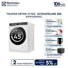 11/7kg UltimateCare 500 washer dryer 