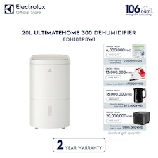 20L UltimateHome 300 dehumidifier for 42m²​ room coverage