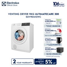 9kg UltimateCare 300 venting dryer 