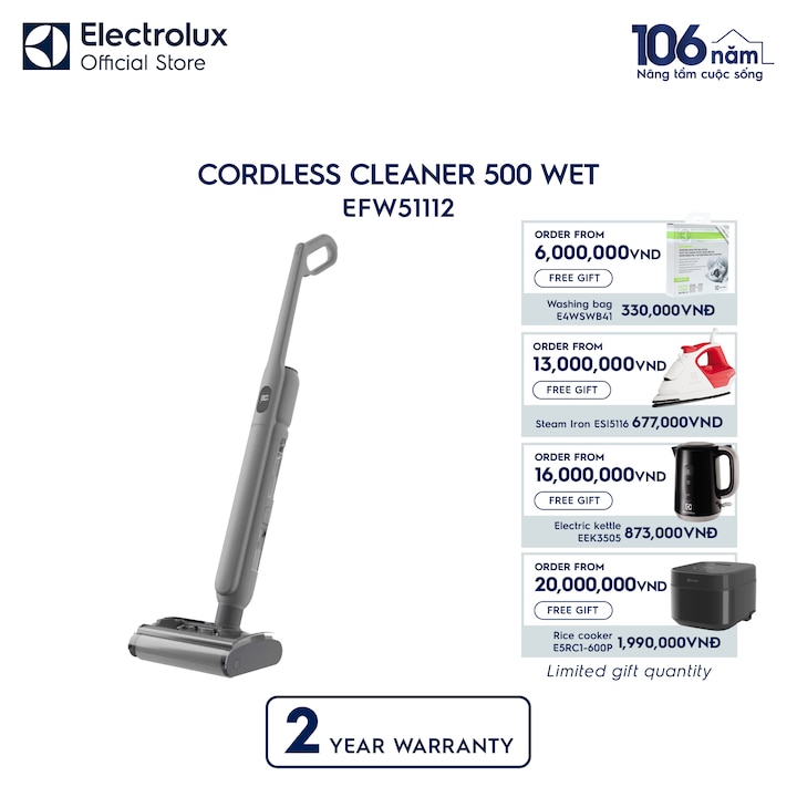 500 Wet Cordless cleaner