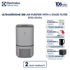 UltimateHome 300 air purifier with 4 stage filter for 30m² room coverage