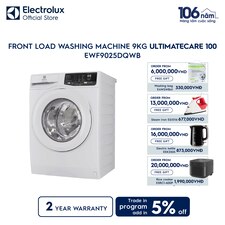 9kg UltimateCare 100 front load washing machine