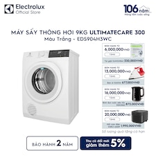 Máy sấy quần áo Electrolux thông hơi 9kg VapourRefresh