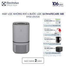 Máy lọc không khí Electrolux phòng 30m² UH300 bộ lọc HEPA