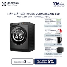 Máy giặt sấy Electrolux giặt 10kg + sấy 7kg UltimateCare 500