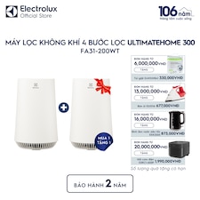 Máy lọc không khí Electrolux phòng 26m² UH300 bộ lọc HEPA