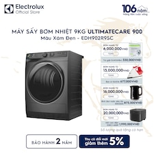 Máy sấy quần áo Electrolux bơm nhiệt 9kg UltimateCare 900