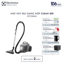 Máy hút bụi dạng hộp Clean 500 thêm đầu hút chuyên dụng