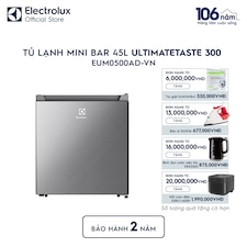Tủ lạnh Electrolux mini 45 lít UltimateTaste 300 Xám Arctic
