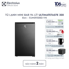 Tủ lạnh Electrolux mini 94L UltimateTaste 300 Đen bóng