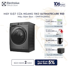 Máy giặt cửa ngang Electrolux 11kg UltimateCare 900 xám đen