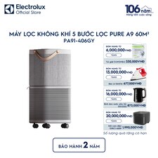 Máy lọc không khí Electrolux cỡ lớn phòng 60m² Pure A9