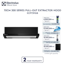 70cm 300 Series pull-out extractor hood