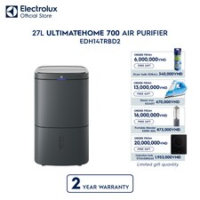 27L UltimateHome 700 air purifier with dehumidification for 58m² room coverage