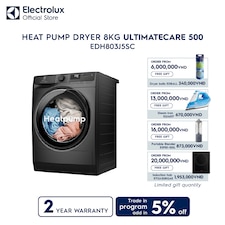 8kg UltimateCare 500 Heat pump dryer 
