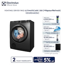 9kg UltimateCare 300 venting dryer 