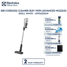 500 Cordless cleaner 18.5V with advanced nozzles - Shell White