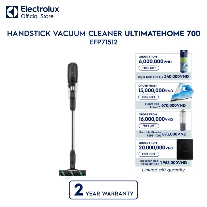 UltimateHome 700 Lightweight handstick vacuum cleaner