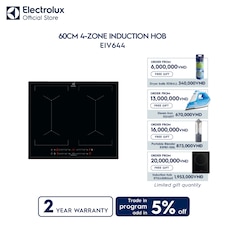 60cm 4-zone induction hob