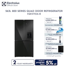 563L 800 Series Quad door refrigerator
