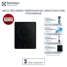 28cm 300 Series Freestanding induction hob with 1 cooking zones