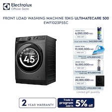 10kg UltimateCare 500 front load washing machine