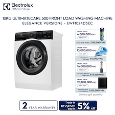 10kg UltimateCare 300 front load washing machine - Elegance version