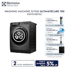 11kg UltimateCare 700 front load washing machine