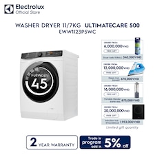 11/7kg UltimateCare 500 washer dryer 