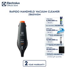 Rapido handheld vacuum cleaner