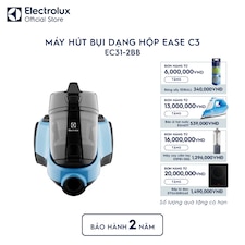 Máy hút bụi dạng hộp không túi Ease C3 1800W - Xanh baltic