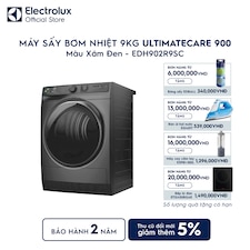 Máy sấy quần áo Electrolux bơm nhiệt 9kg UltimateCare 900