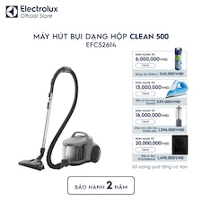 Máy hút bụi dạng hộp không túi Clean 500 2000W - Xám