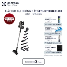 Máy hút bụi không dây UltimateHome 300 21.6V - Xám